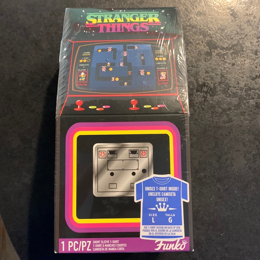 Stranger Things Funko T-shirt Unopened